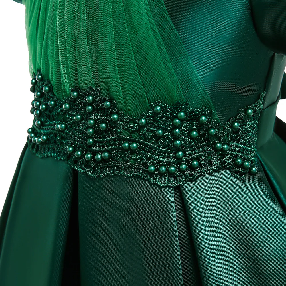 Весна-Осень 2019 платье в сеточку с цветами костюм принцессы свадебное коротким