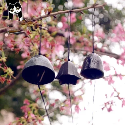 

Чугунные прозрачные чугунные ветряные колокольчики, японские металлические украшения ручной работы в японском стиле, бесплатная доставка