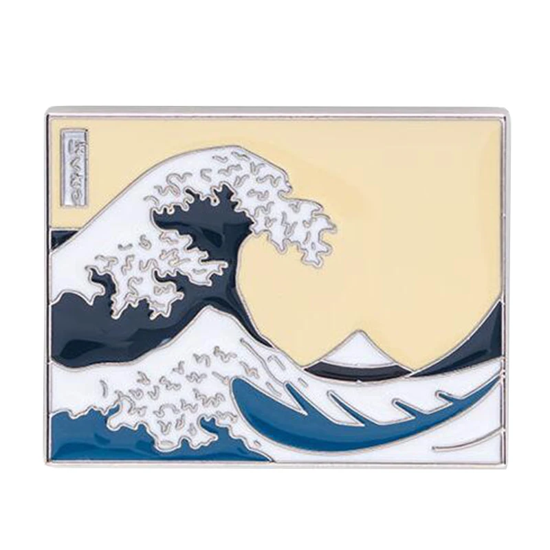 Эмалированный штифт Great Wave|Булавки и значки| |