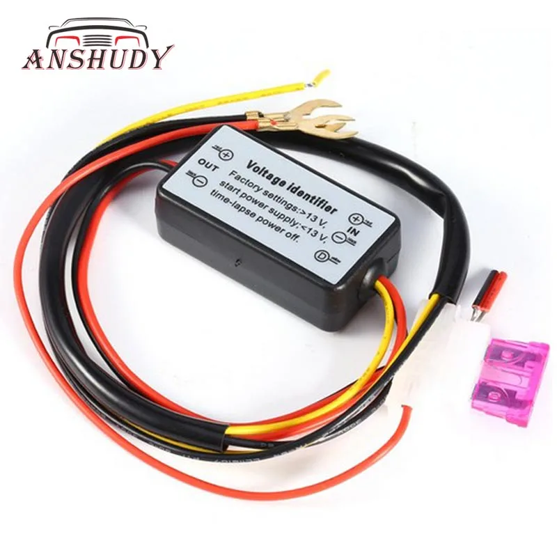 DRL контроллер автомобиля светодиодные дневные ходовые огни реле жгута диммер