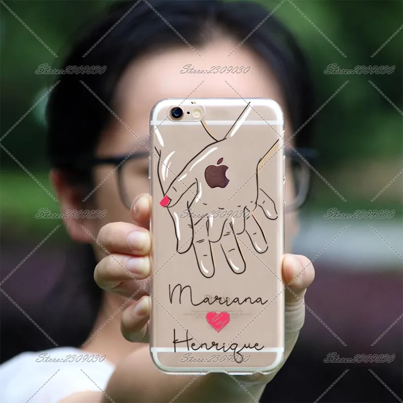 Милый медсестры Любовь Сердце Пара чехол для телефона iPhone X 6 6s Plus Xs Xr 5 5S SE 8 7