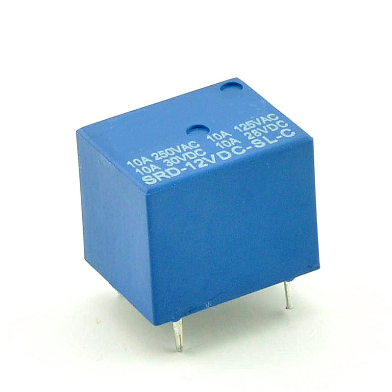 1 шт./лот реле SRD-12VDC-SL-C PCB Тип, работающего на постоянном токе 12 В в реле Songle