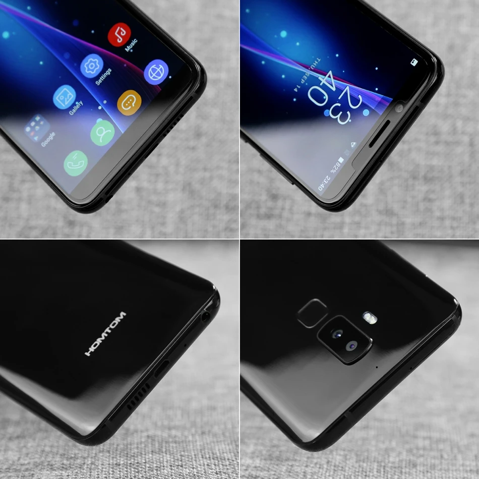 HOMTOM S8 5 7 дюймов HD 18:9 Смартфон Android 0 16MP + 5MP двойная камера мобильный телефон