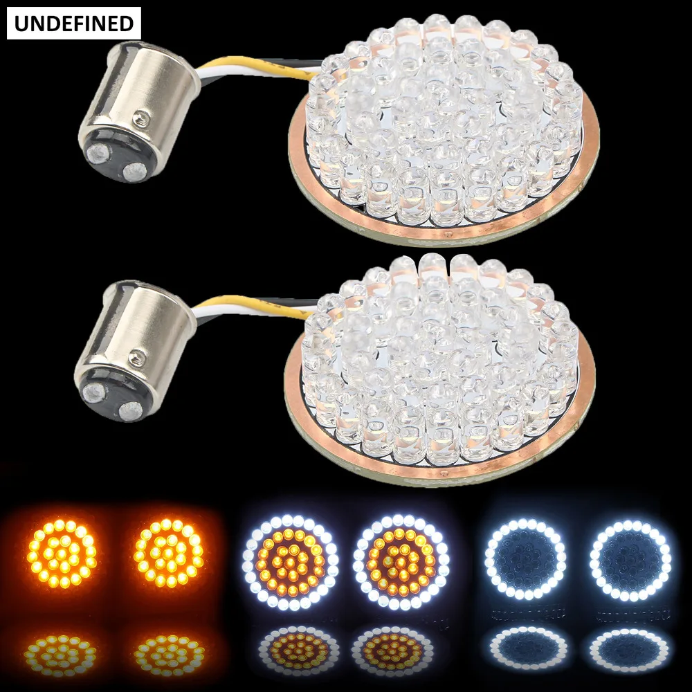 Пуля Стиль светодиодный индикатор сигнала поворота светильник лампа для Harley Touring