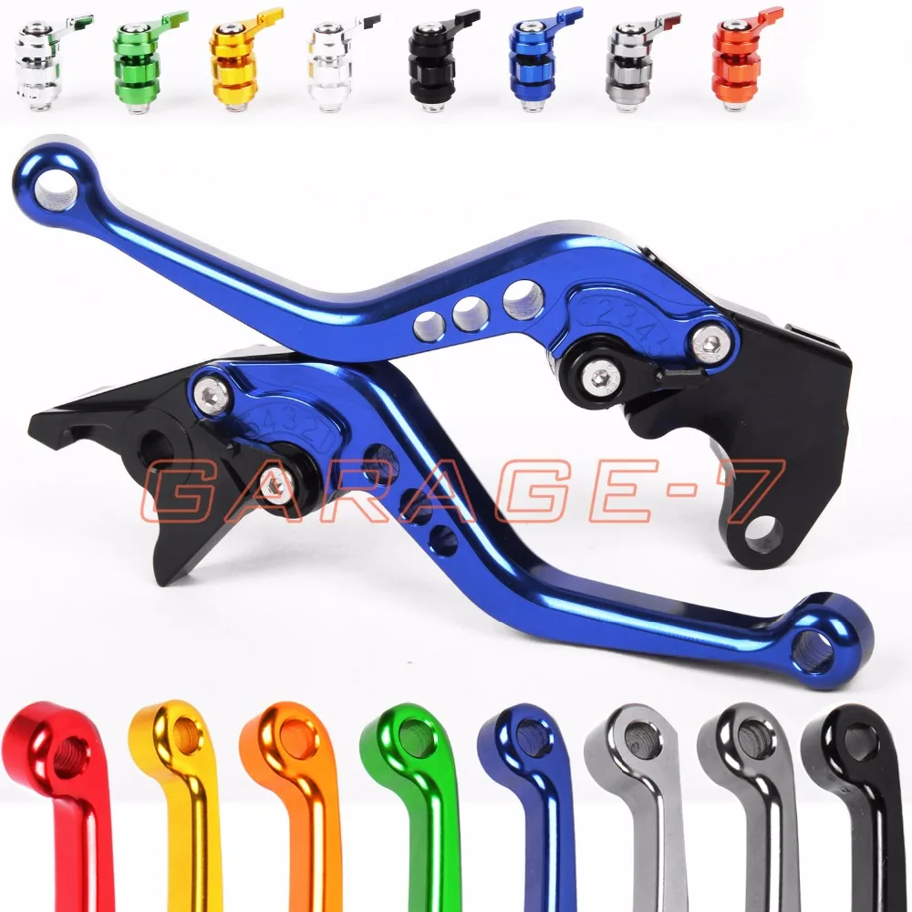 10 видов цветов для Yamaha YZF R125 125R 2009 2012 2011 2010 CNC мотоциклетные Короткие/Длинные