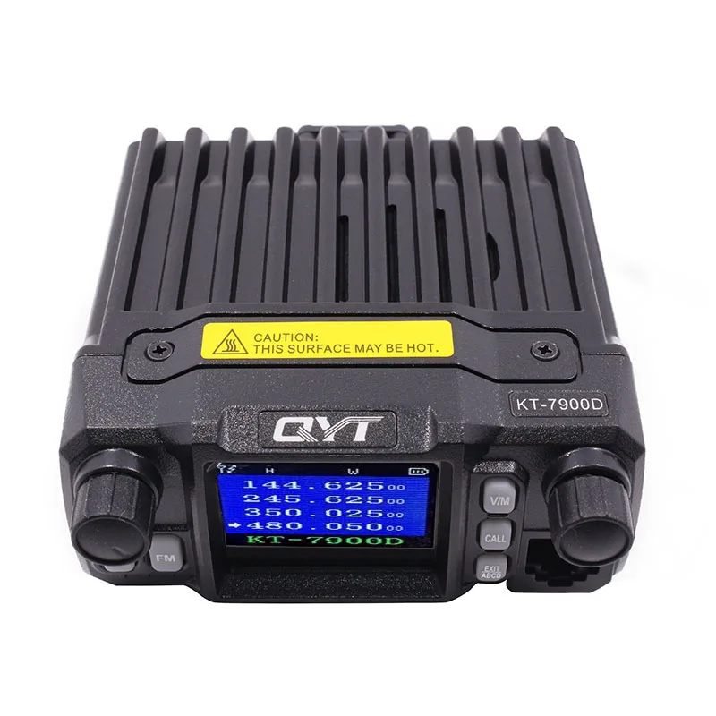 QYT мини мобильное радио KT7900D четыре диапазона режима ожидания 136 174 МГц/220 260 МГц/350