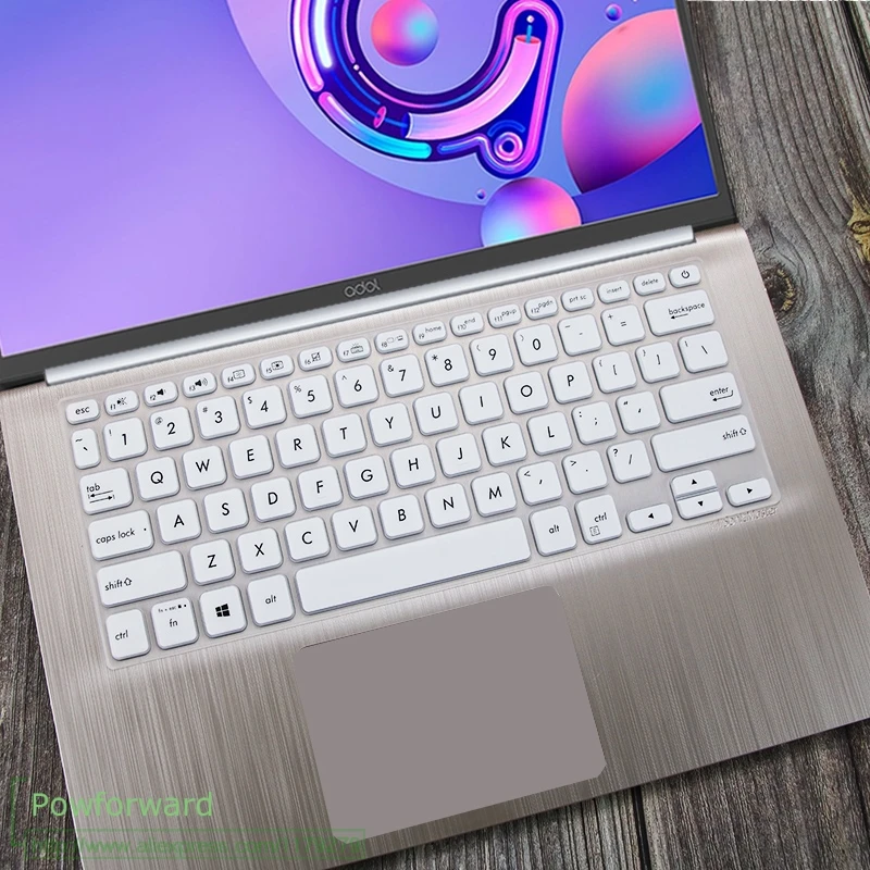 white Силиконовый чехол-клавиатура для ноутбука ASUS Vivobook 14X412 X412U X412UA x412fl X412f x412fj x412DA x412ub 14 дюймов - Цвет: white
