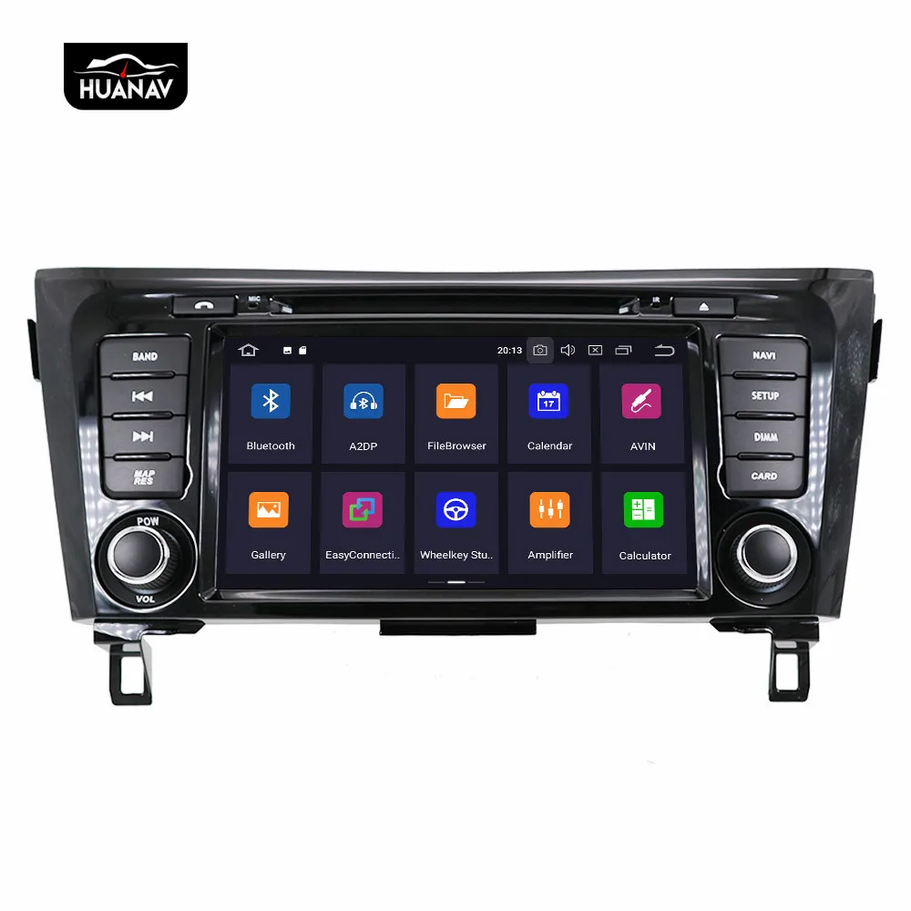 Автомобильный DVD-плеер DSP Android 9 для Nissan Qashqai Dualis Rouge 2013 Автомобильная GPS-навигация