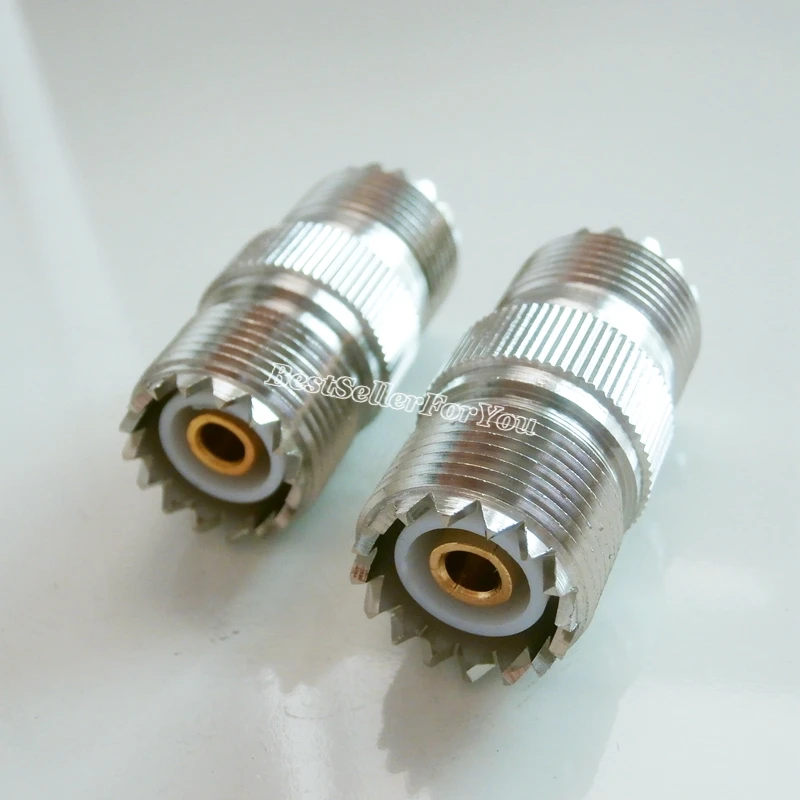 1 шт. UHF SO-239 SO239 женский разъем для Женский двойной прямой RF адаптера | Обустройство