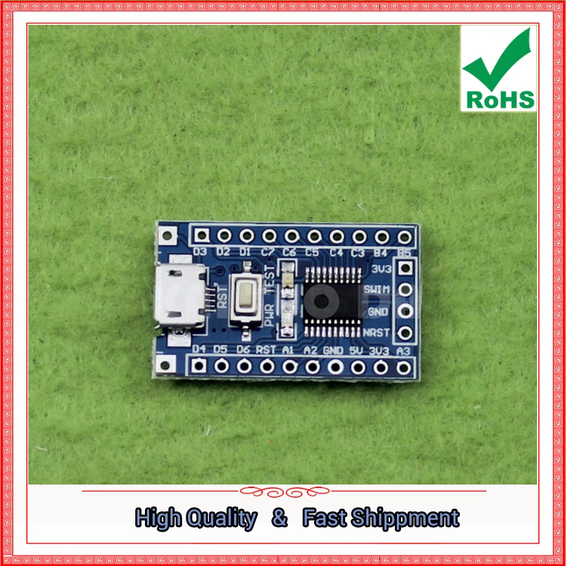 STM8S электронная макетная плата маленькая системная вместо STM8S103F3P6 основной