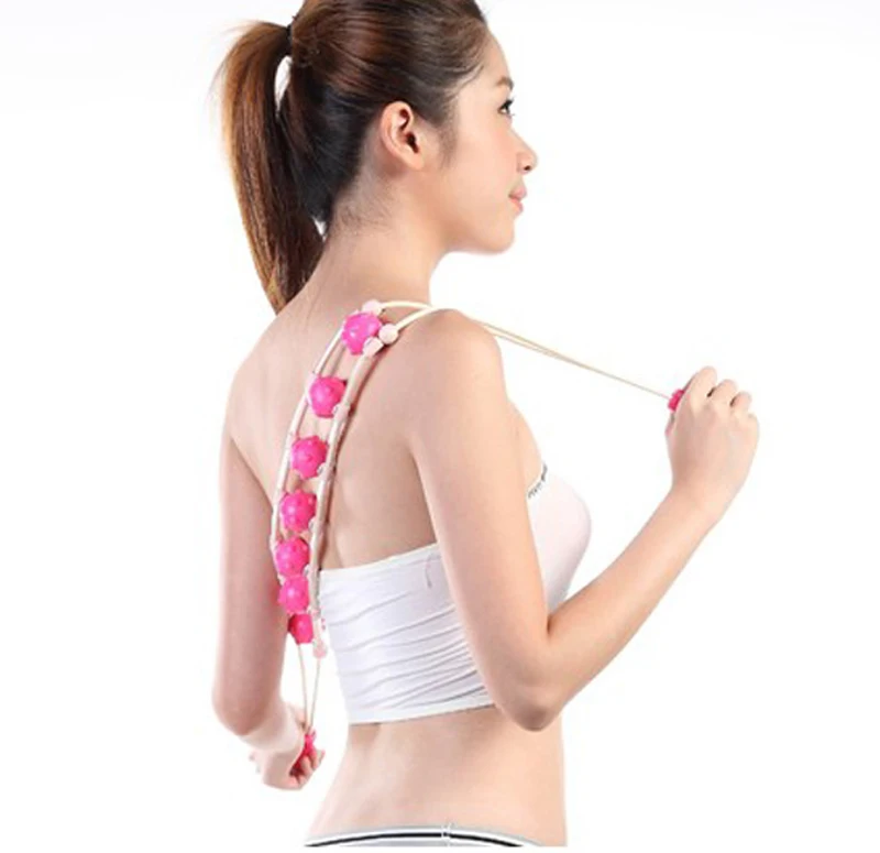 Роликовый массажер для поясницы и плеч многофункциональный инструмент