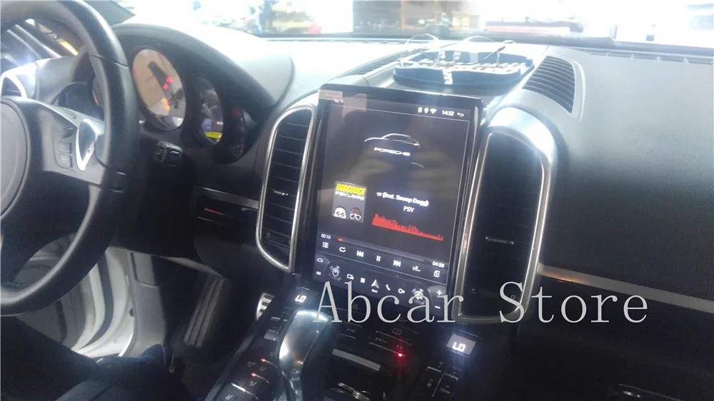 10,4 ''Tesla стиль Android 7,1 автомобильный dvd-плеер gps навигация для porsche cayenne стерео радио магнитофон мультимедийные Головные устройства