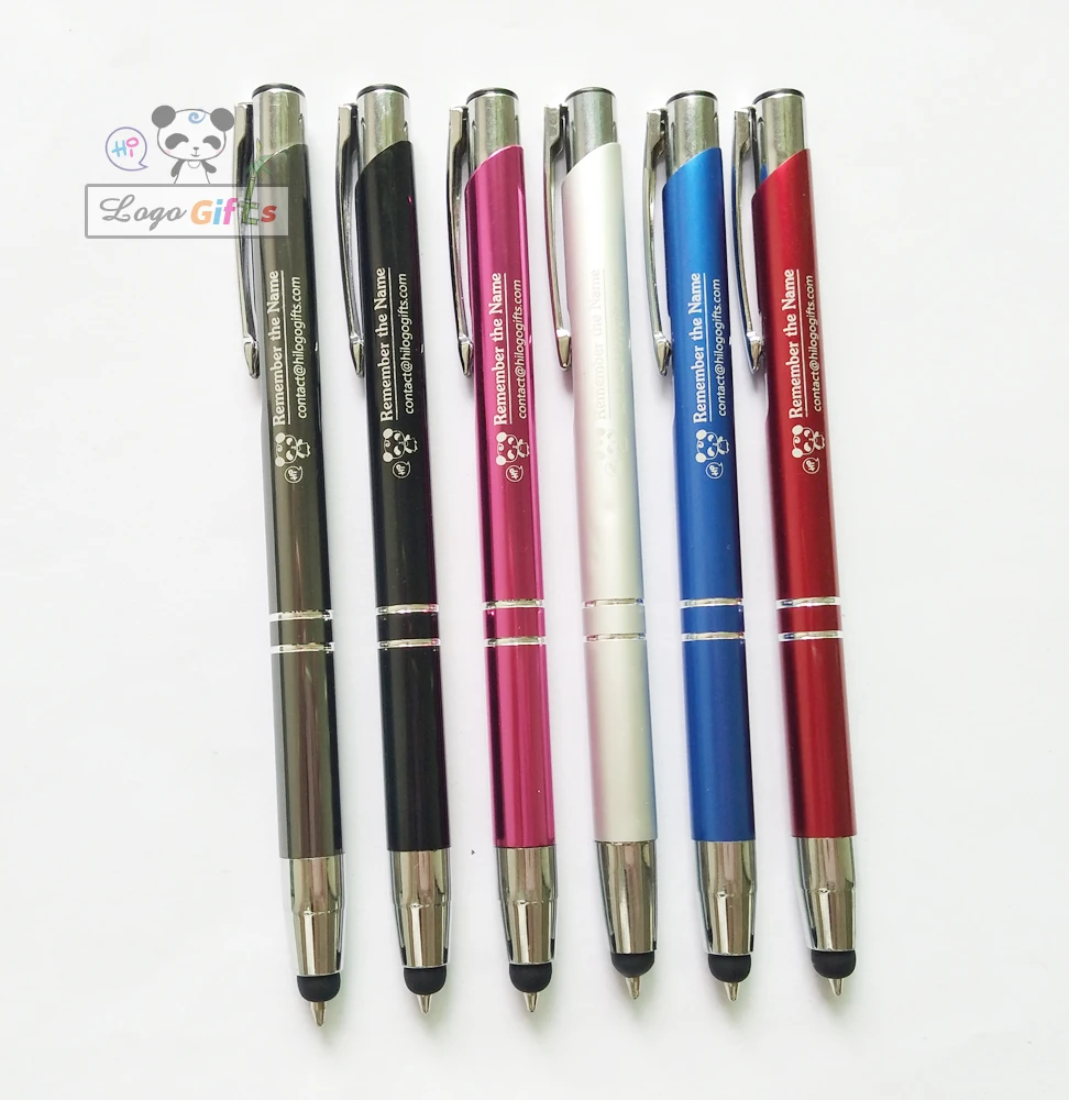 Hot pen top stylus pen personalzied gifts for company events and wedding party giveaways 500pcs a lot by RUSH DHL service