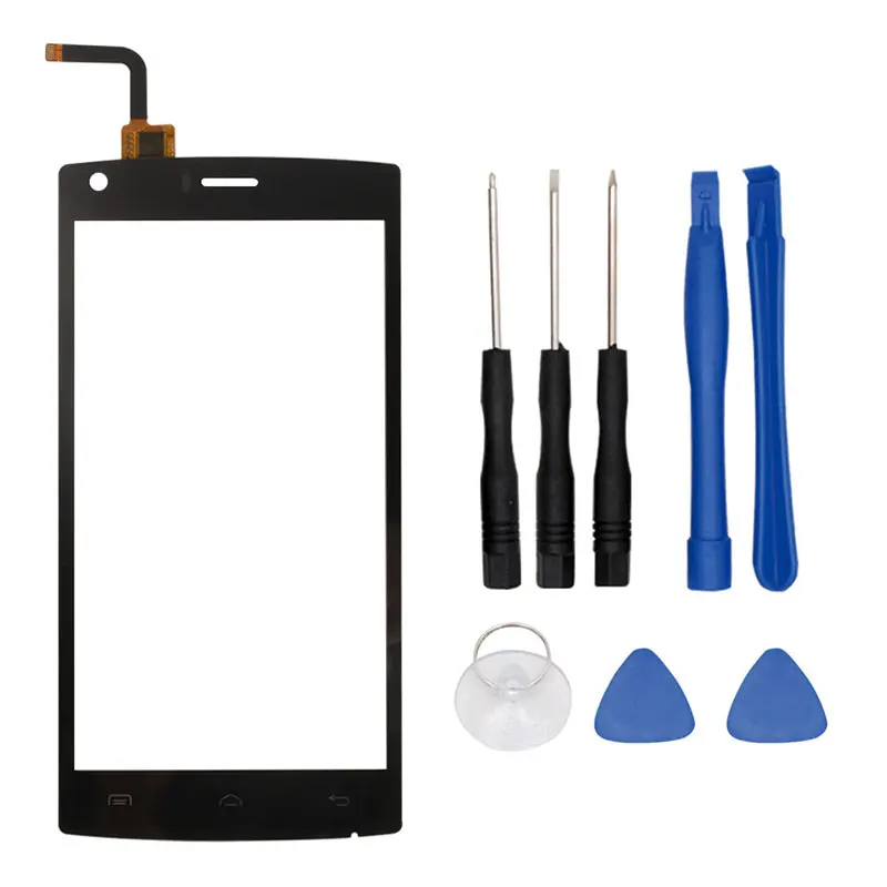 Для DOOGEE X5 Max Сенсорная панель Сенсорный экран дигитайзер сенсор для DOOGEE X5 Max телефон хорошее качество+ Инструменты