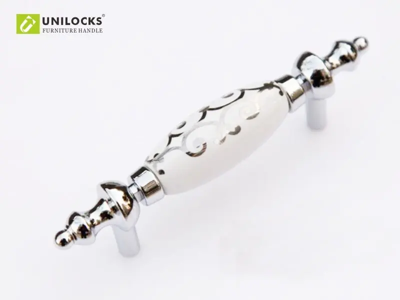 

10Pcs Alloy Ceramic Kitchen Cabinet And Furniture Door Handle