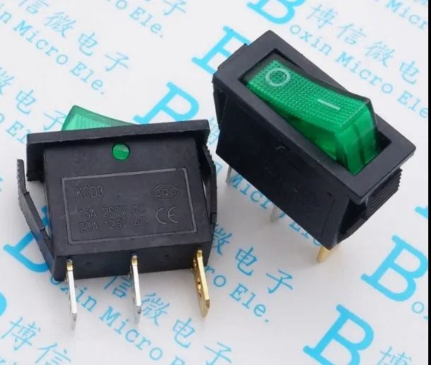 Бесплатная доставка, 10 шт./лот, 3 контакта, 16 А, 250 В, зеленая/красная кнопка, клавишный переключатель света, фотоэлемент K, 2, переключатели питания ВКЛ./ВЫКЛ. Бесплатная доставка, 10 шт./лот, 3 контакта, 16 А, 250 В, зеленая/красная кнопка, клавишный переключатель света, фотоэлемент K, 2, переключатели питания ВКЛ./ВЫКЛ.