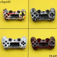 cltgxdd for ps4 jdm 001 011 controller case front back upper under cover housing controller shell for sony dualshock 4 gamepad