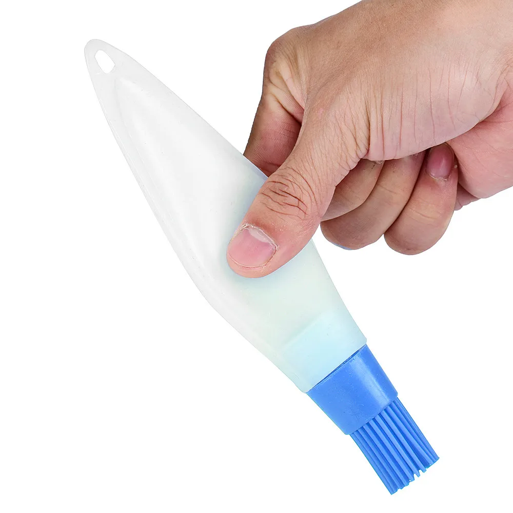 Hot Sale BBQ Baking Brushs Kitchen Silicone Cake Butter Bread Pastry Liquid Oil Pen Tube Brush Tool New Design | Дом и сад