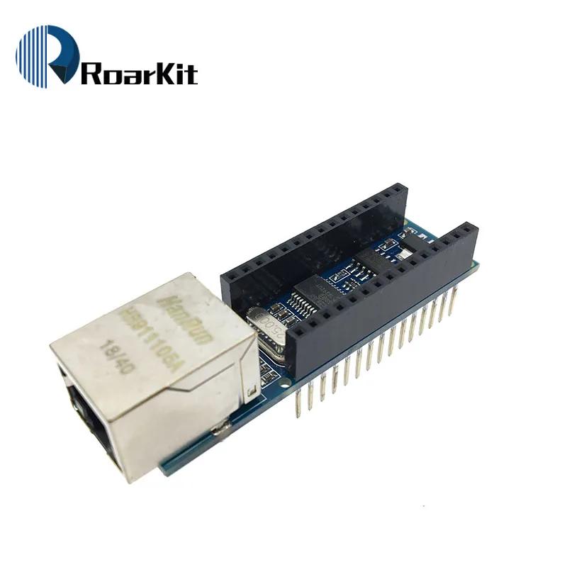 1 шт. сетевой экран V1.0 ENC28J60 для Arduino Kit + совместимый модуль веб сервера CH340G Nano 3 0