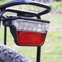 onature electric bike light for ebike taillight 12v 24v 36v 48v 52v bicycle e bike rear tail light for cycling accessories