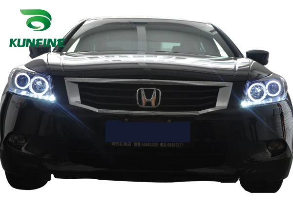 Пара автомобилей головной светильник в сборе для HONDA ACCORD 2008 тюнинг Запчасти