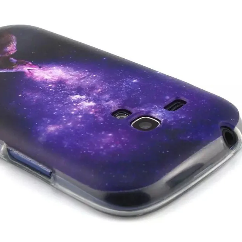 Мода Окрашенные ТПУ Силиконовые Мягкий спс Samsung Galaxy S3 Мини чехол Для Mini I8190