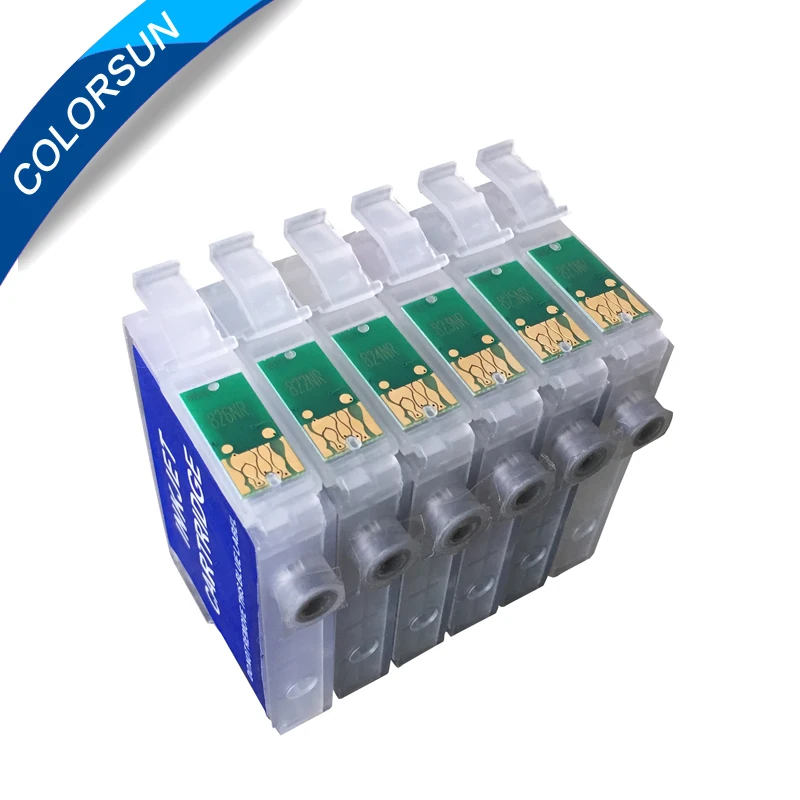 Многоразовый чернильный картридж 81 T0811N для epson R295 фото 1430 Вт RX590 RX610 RX690 RX695 1410 TX659