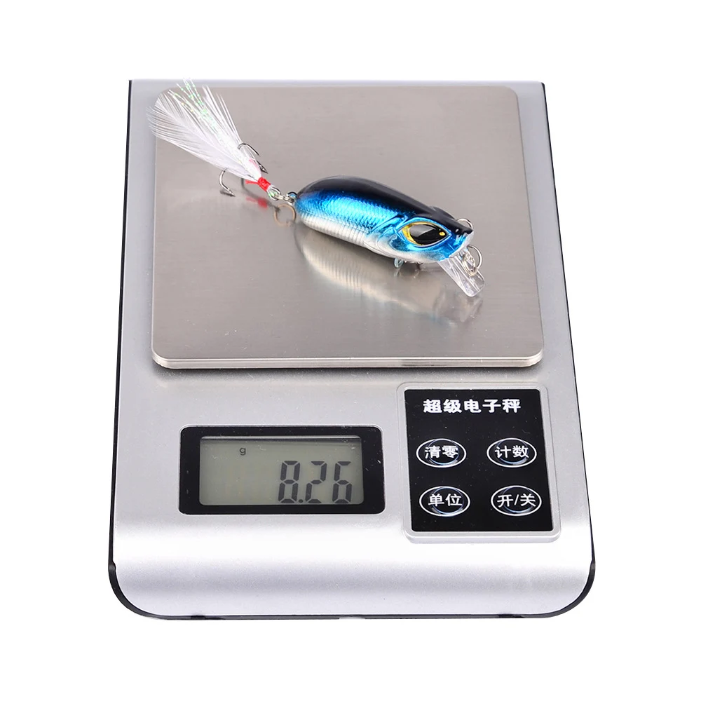 

POETRYYI 5.5cm 8.26g Top Water Fishing Lures Crankbait Swimming Crank Baits Artificial Swimbait Wobblers Fish Tackle 30