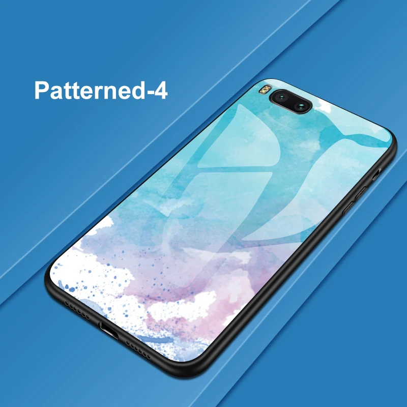 Pattern 04 Красочный чехол из закаленного стекла для телефона для huawei P30 P10 P20 Lite Коврики 10 20 Pro Nova 2 2i 3 3i Honor 10 8 9 Lite 8X 7C чехол Coque - Цвет: Pattern 04