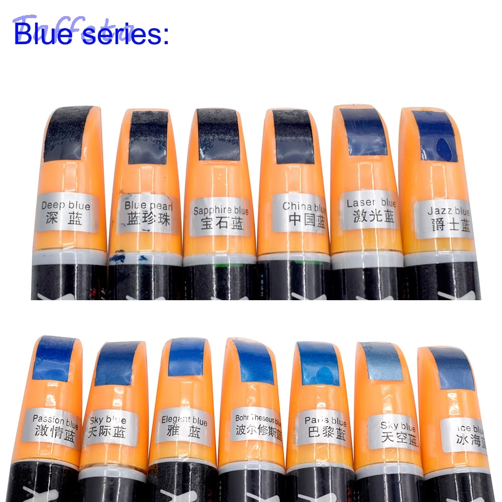 1pcs 12ML Blue Colors car paint repair Pen Car Pro Smart Coat Paint scratch solution remover краска для авто