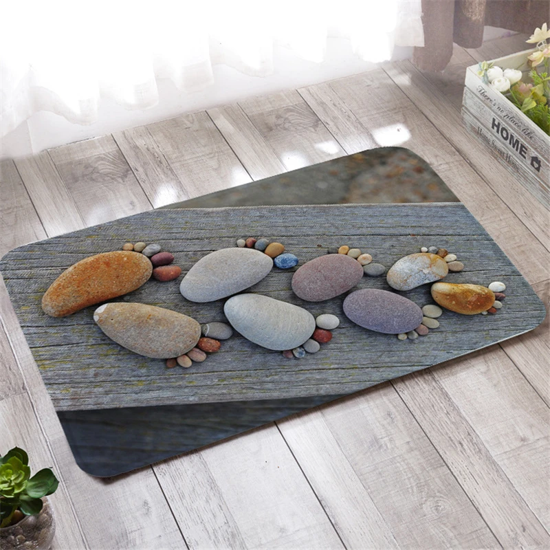 3D Cobble Stone ковер коврики для двери коврик кухни гостиной напольный