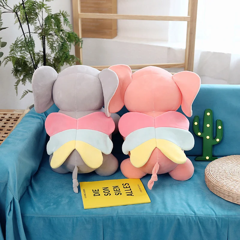 Мультяшные плюшевые игрушки с милым слоном 22 50 см мягкие Kawaii куклы милыми