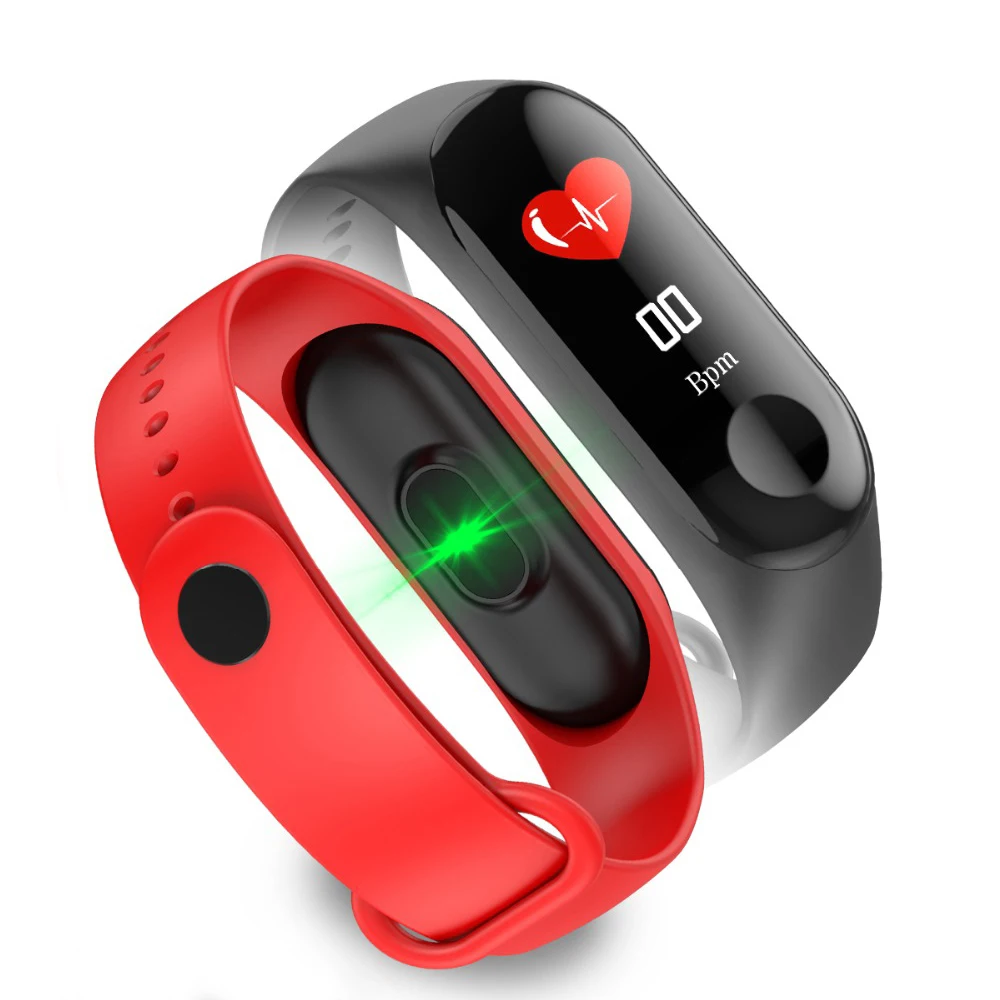 Смарт браслет Doolnng M3 Plus с Bluetooth фитнес трекером монитором кровяного давления и