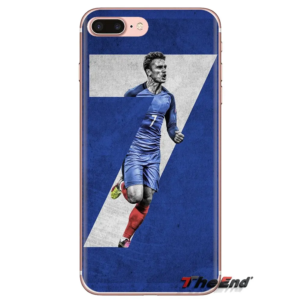 Прозрачные мягкие чехлы для Xiaomi Redmi 4A S2 Note 3 3S 4 4X 5 Plus 6 7 6A Pro Pocophone F1 footballer Antoine Griezmann |