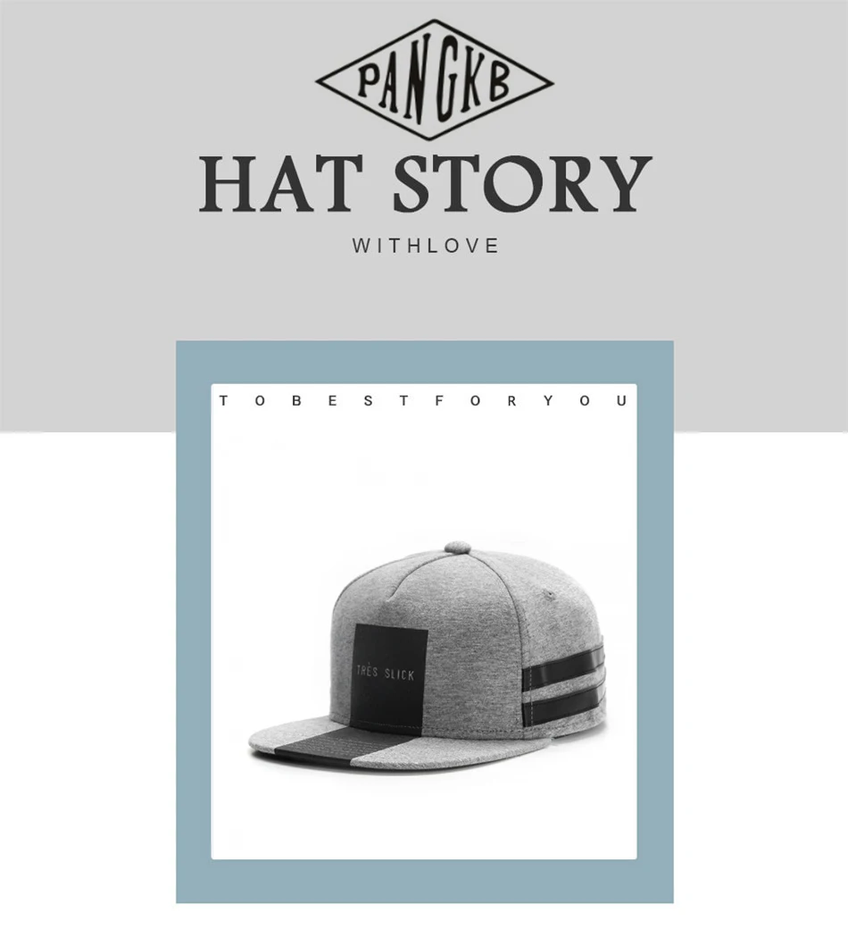 PANGKB бренд TRES SLICK CAP светильник Серый Хизер snapback шляпа Головной Убор Хип-хоп для мужчин и женщин для взрослых на открытом воздухе повседневная Кепка-бейсболка от солнца