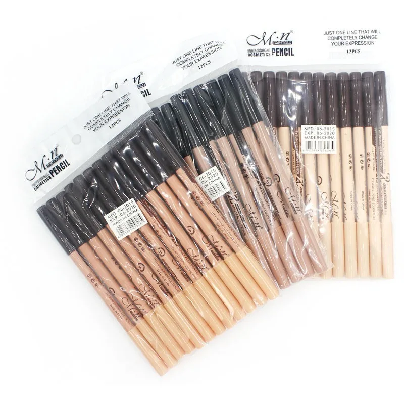 2 в 1 карандаш для макияжа Menow P09015 12 шт./лот|eyebrow pencil|eyebrows cosmeticspencil eyebrow |