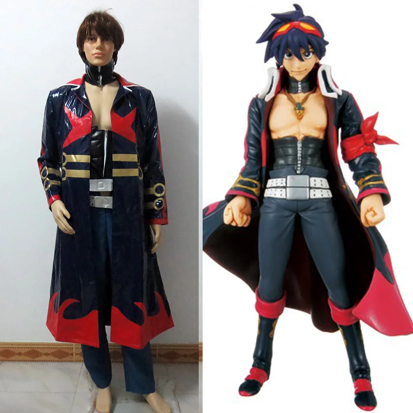 Рождественский костюм для косплея Tengen Toppa Gurren Lagann капитан Саймон экскаватор