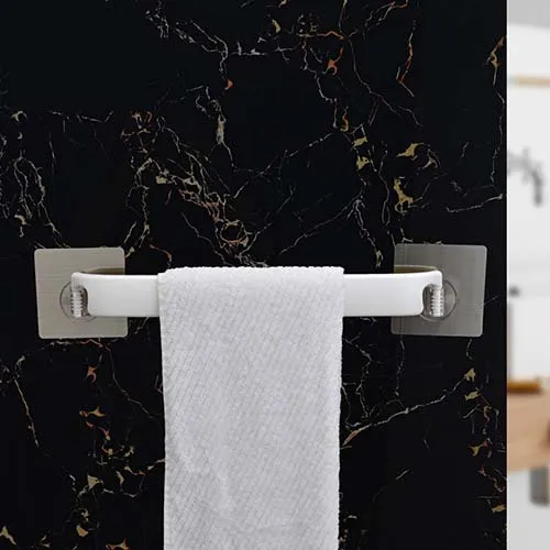 

Bathroom corner strong vacuum suction towel rack 38*4.2*4.5CM free shipping