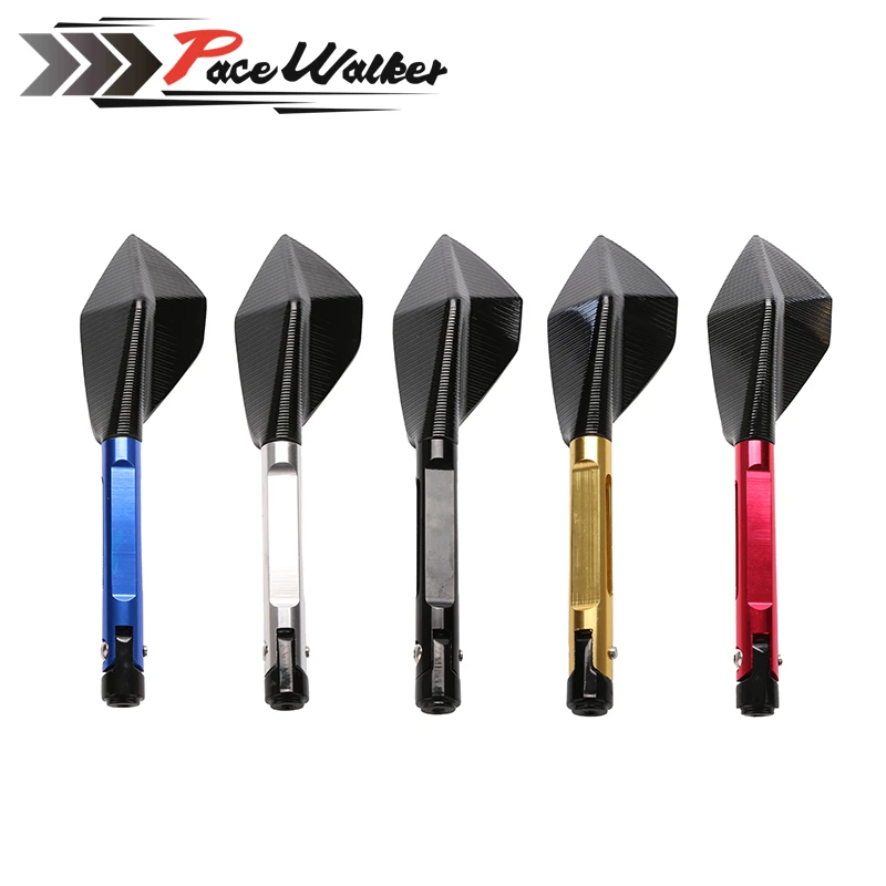 CNC Алюминиевые мотоциклетные боковые зеркала заднего вида боковое зеркало 10 мм 8