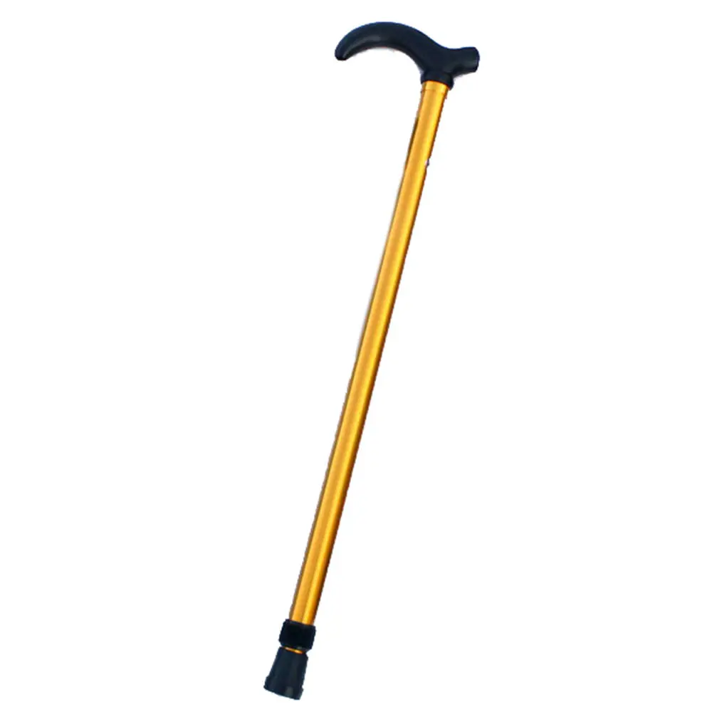 Gold Выдвижные анти-ударные трости складные, для горного туризма походные палки сверхлегкие спортивные походные трость альпиниста - Цвет: Gold