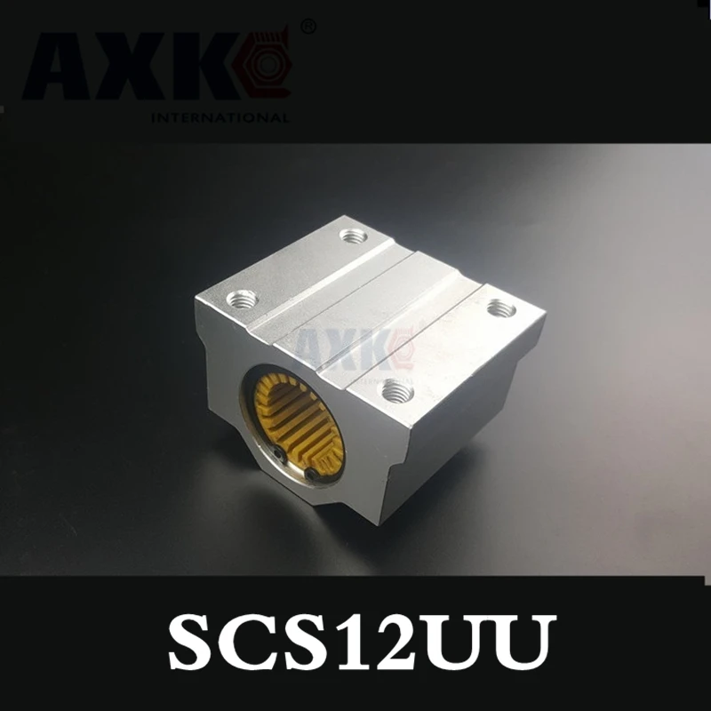 4 шт. SC12UU SCS12UU втулка блока для 12 мм коррозионно стойкого пластика ползунок пыли