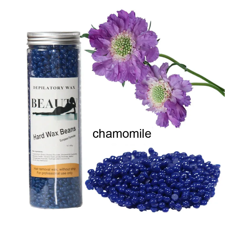 Воск для депиляции. Для удаления волос твердые восковые бобы 400 г жемчужная