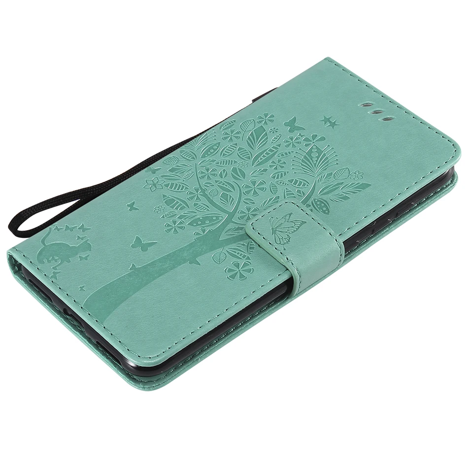 Чехол книжка с бумажником для Huawei Y3 2017 Y5 Y6 Y7 2019 Prime PRO Honor Play 8A 7C AUM L41 7A DUA L22 7S Nova 2