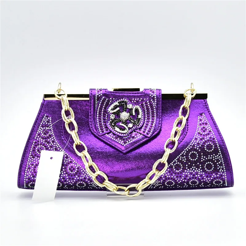 Женские вечерние туфли и сумочка в итальянском стиле Комплект из женских