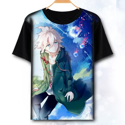 06 Danganronpa футболка аниме Naegi Makoto Kirigiri kiuko Косплей Футболка Модные мужские топы футболки - Цвет: 06