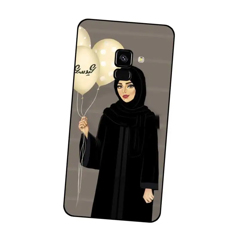 P102 Исламской Gril/глаза Черный силиконовый чехол для Samsung Galaxy J2 J3 J4 J5 J6 J7 J8 Pro Plus Prime 2018
