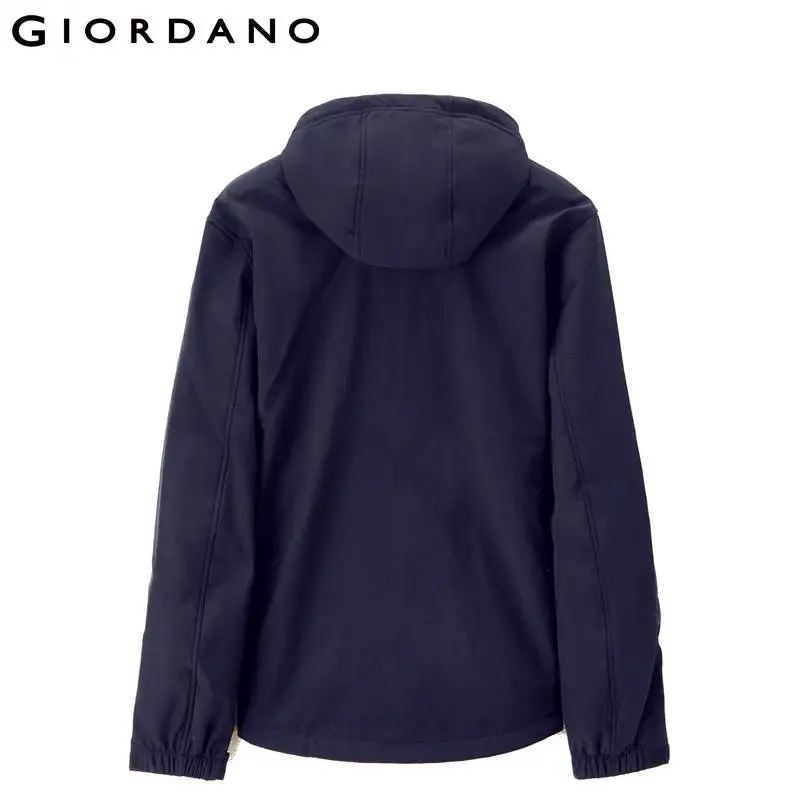 Giordano мужская куртка ветровка с капюшоном на молнии имеется несколько цветовых