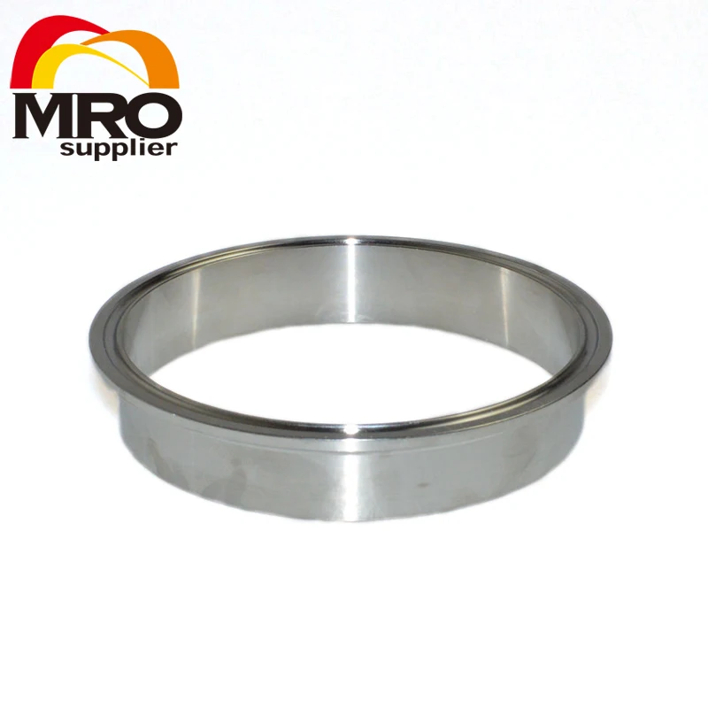 

114mm OD Sanitary Weld on 133mm Ferrule Tri Clamp Stainless Steel Welding Pipe Fitting SS304 SW-114