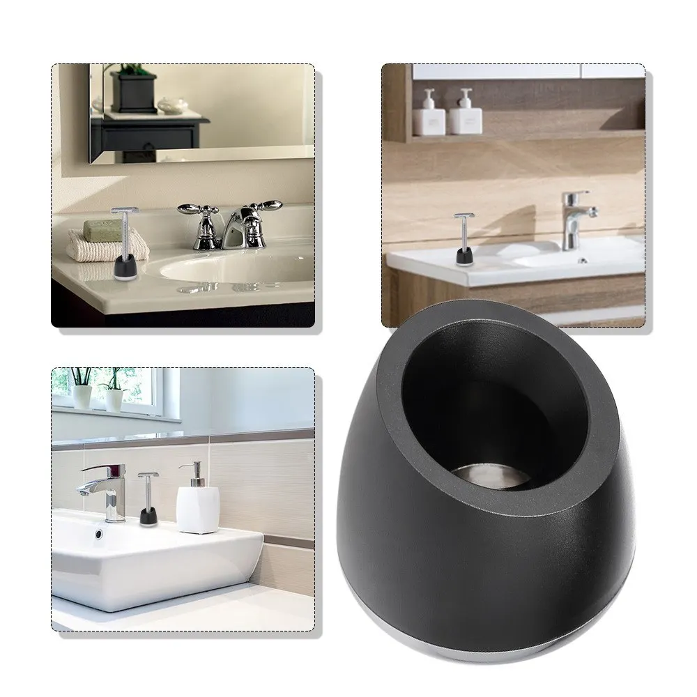 Мужская бритва подставка держатель Алюминий сплава безопасности бритвы база