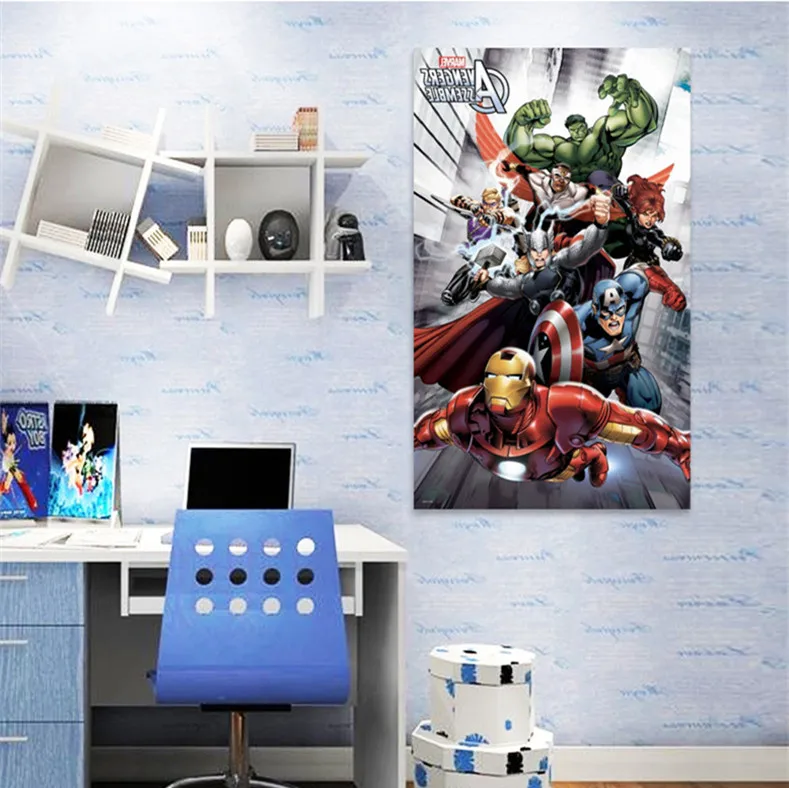 Топ 14 различных 3D мультфильмов супер герой Марвел Мстители плакат с изображением